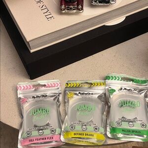 NYX Jumbo Lash Set with Pink, Yellow, and Green Accents